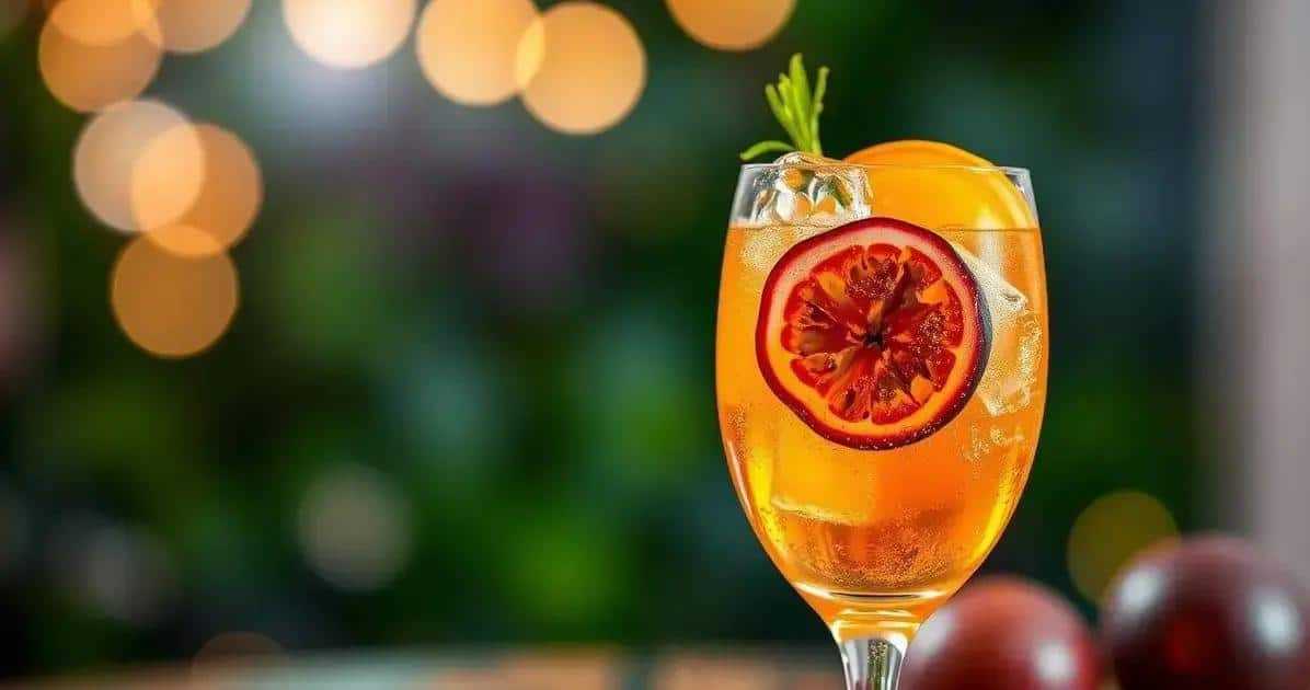 champagne com suco de maracuja a receita refrescante que vai surpreender voce