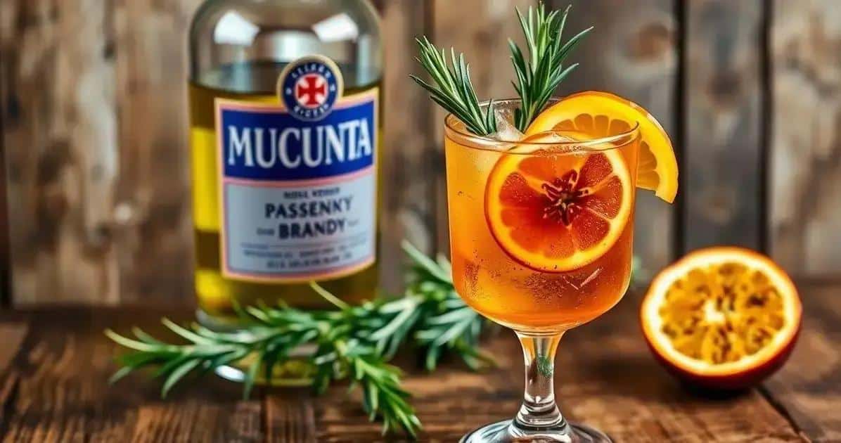 Leia mais sobre o artigo Conhaque com suco de maracujá e alecrim: A combinação perfeita de sabores