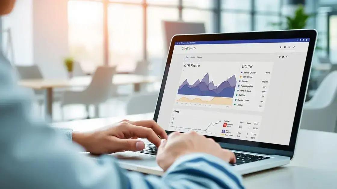 Como usar o Google Search Console para monitorar CTR