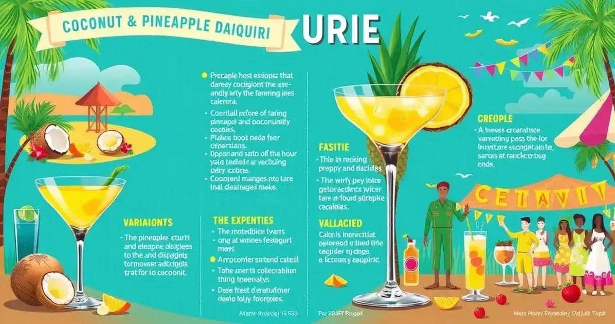 Curiosidades sobre o Daiquiri de Coco e Abacaxi