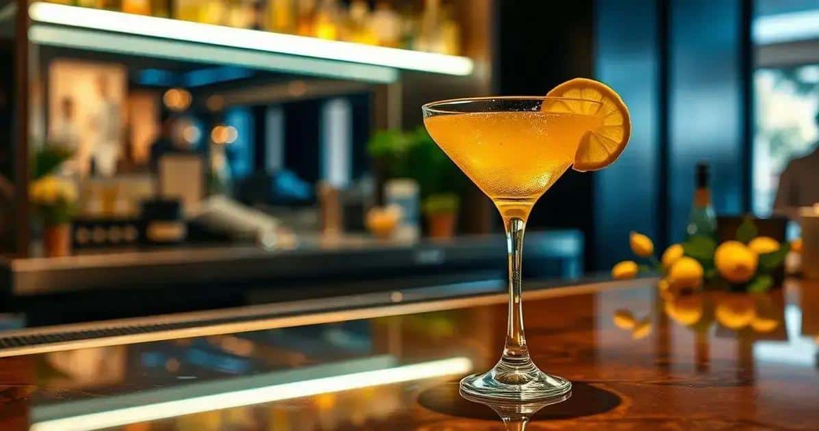 martini com refrigerante de limao e gengibre a bebida refrescante que voce precisa