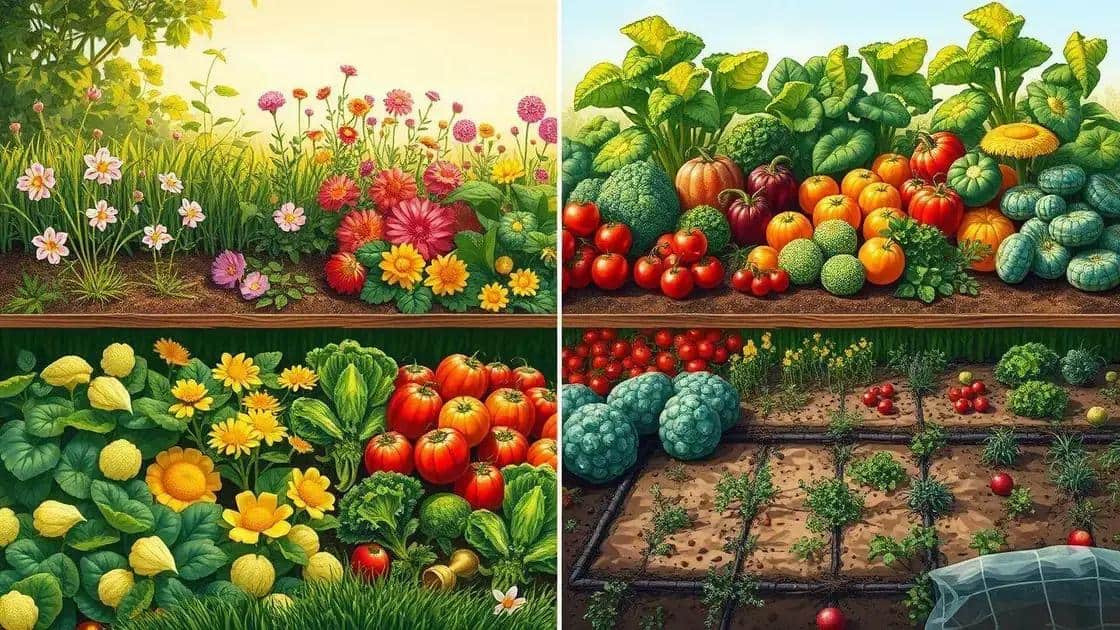 No momento, você está visualizando O que plantar em cada estação do ano