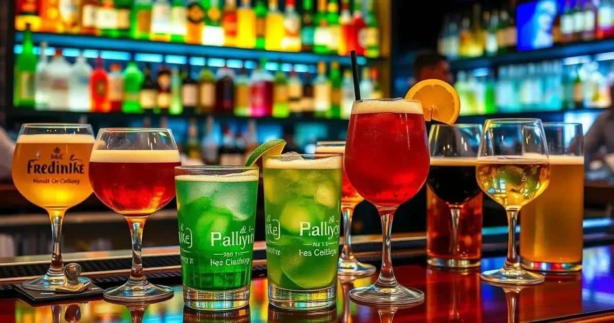 Leia mais sobre o artigo Os 20 Tipos de Bebidas Alcoólicas Mais Consumidas no Brasil e no Mundo: Guia Rápido para Conhecer e Escolher a Sua Favorita