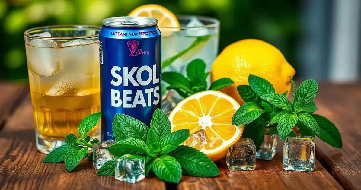 Ingredientes da Receita de Skol Beats com Energético e Limão