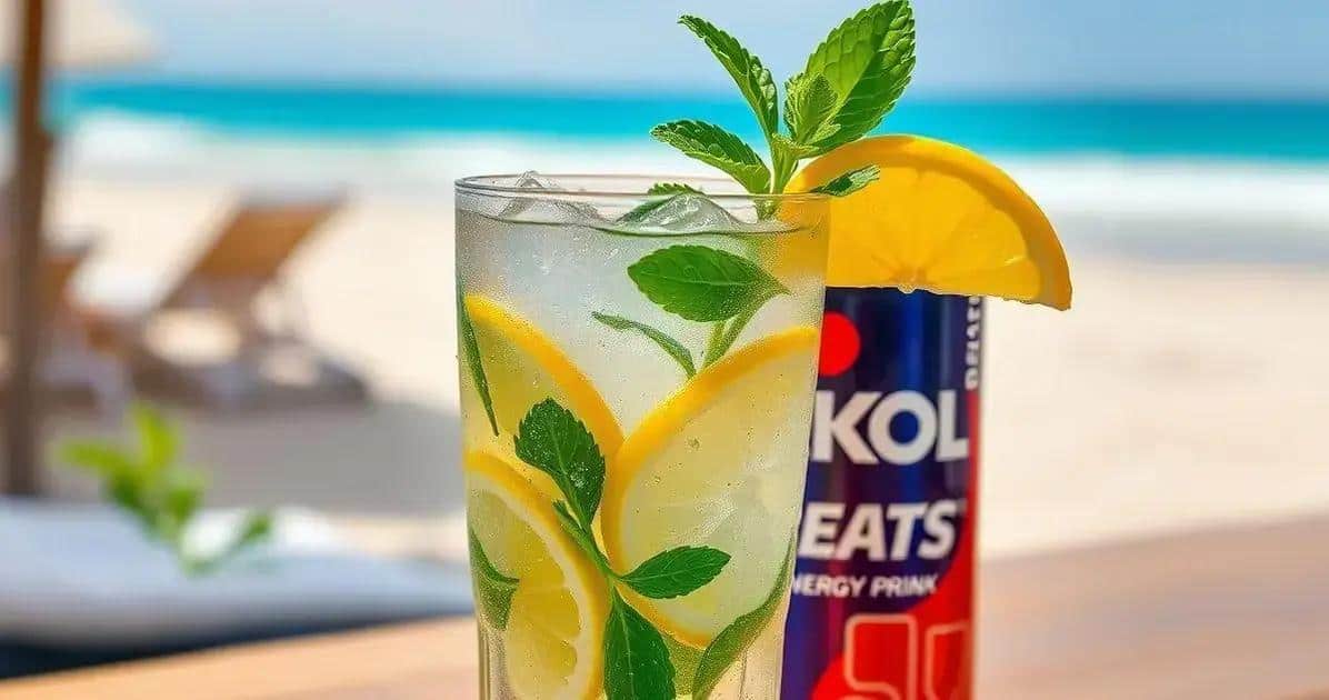 skol beats com energetico e limao a bebida perfeita para o verao