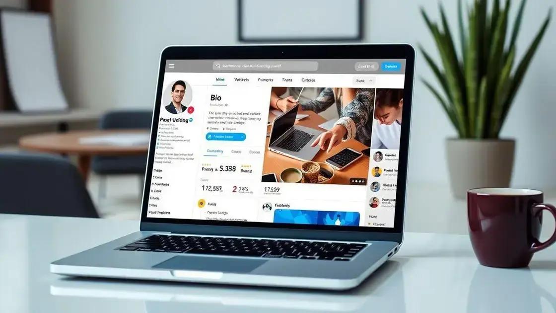 como otimizar seu perfil para tráfego orgânico