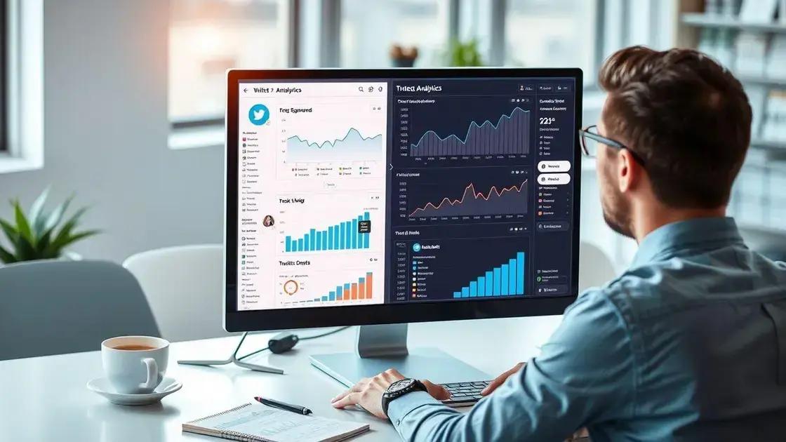 usar análises para aprimorar sua estratégia twitter seo