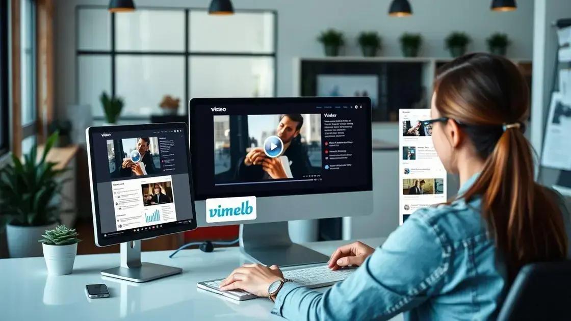 Dicas para integrar vídeos do Vimeo com outros canais digitais