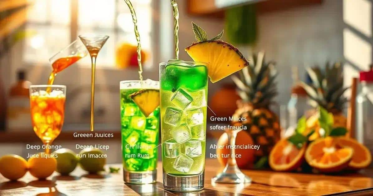 Método de Preparo da Vodka Tropical