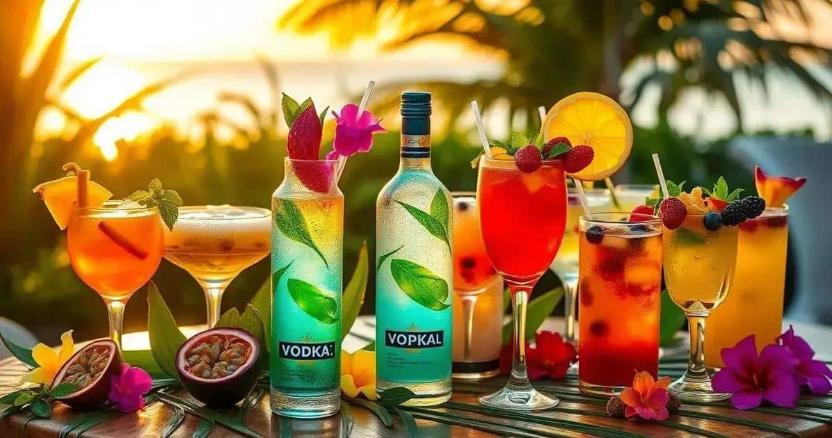 Variações da Receita de Vodka Tropical