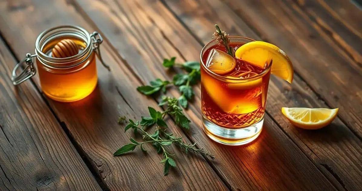 Misturando o Melhor do Whisky com Mel