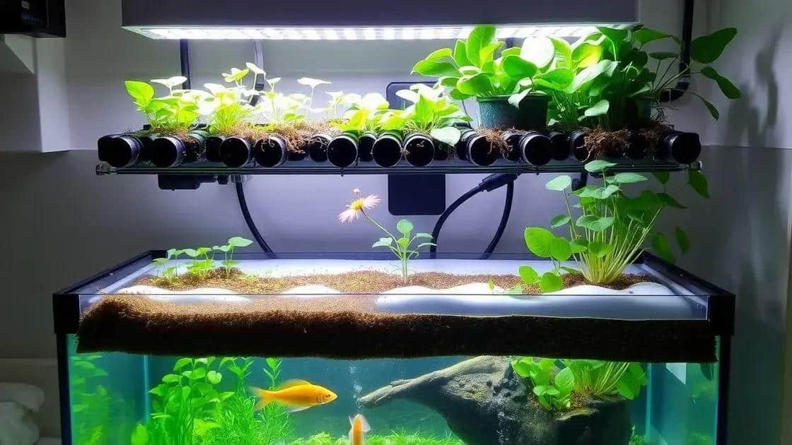 aquaponia compacta crie um sistema que produz peixes e vegetais em apenas 1mc2b3