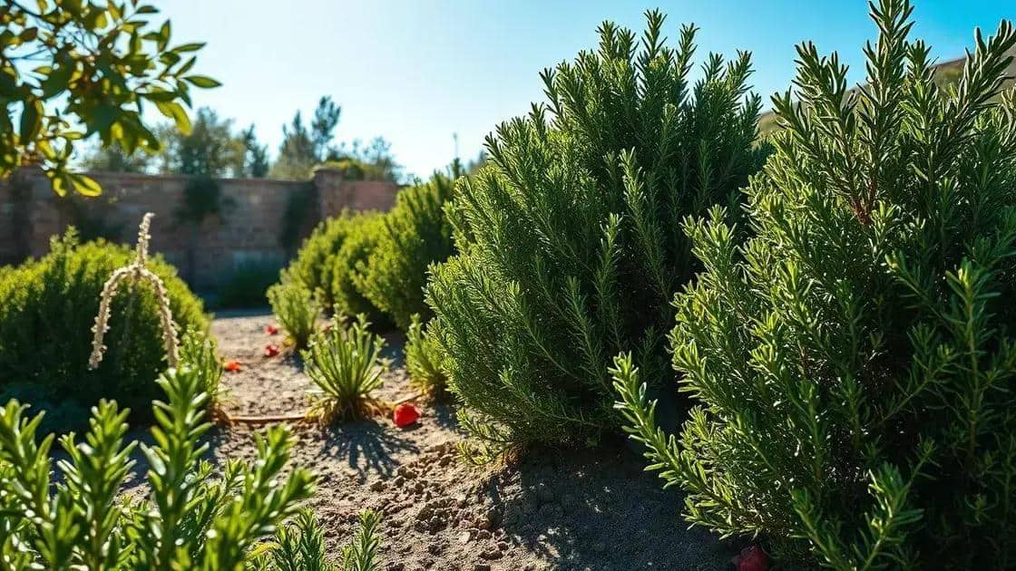 As melhores condições para o cultivo de alecrim