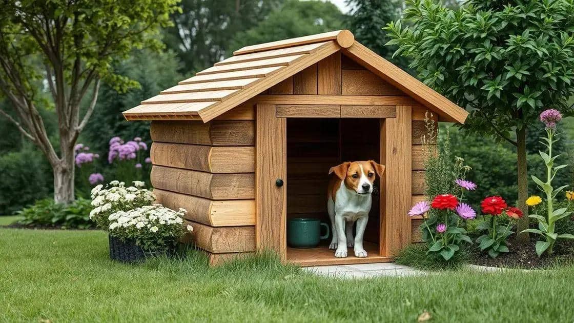 construa uma casinha ecologica para seu cao usando materiais reciclados em um fim de semana
