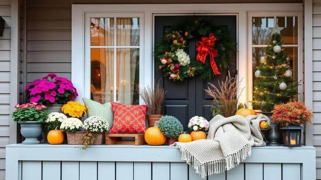 ideias criativas para decoração sazonal