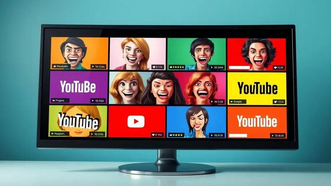 Criação de títulos e miniaturas que atraem cliques