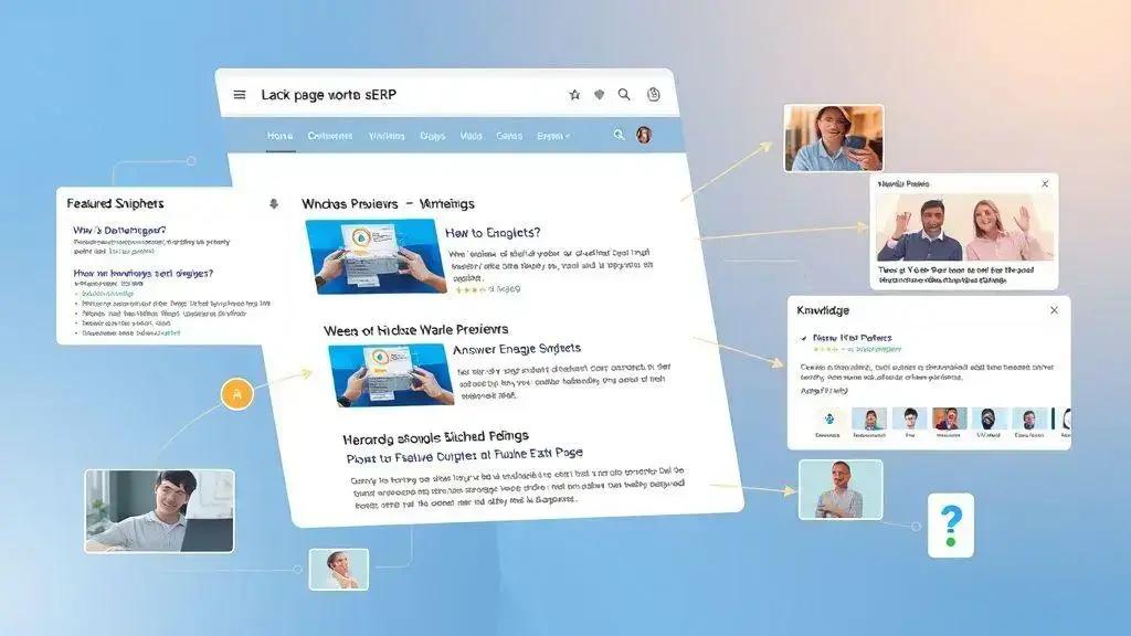 o que são serp features emergentes e porque elas importam
