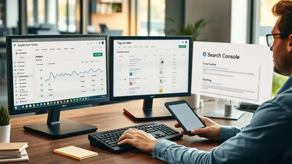 Configuração inicial: contas, propriedades e permissões Configuração inicial: contas, propriedades e permissões