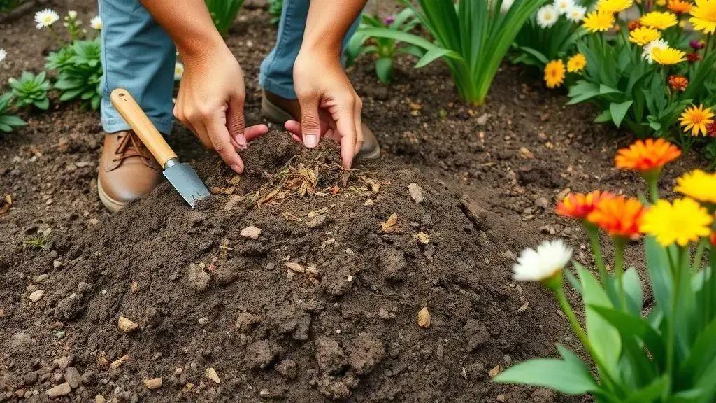 Preparação do solo para a primavera Preparação do solo para a primavera