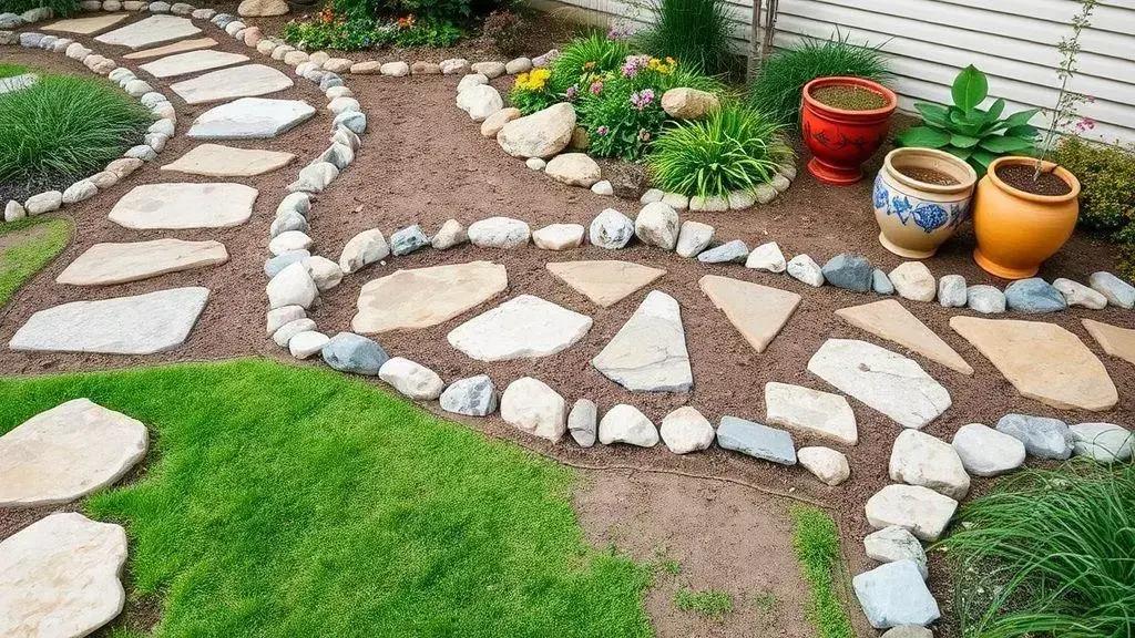 Dicas para o uso de pedras e outros elementos