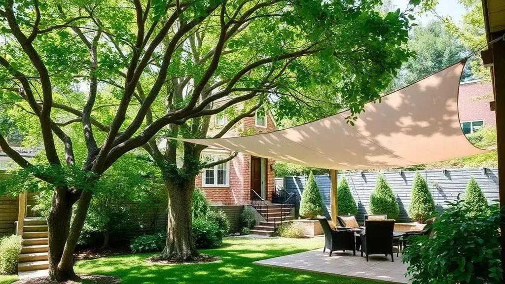 Elementos para criar sombra em jardins residenciais Elementos para criar sombra em jardins residenciais