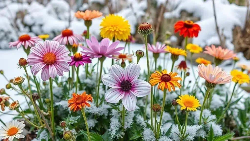 Flores que resistem ao frio