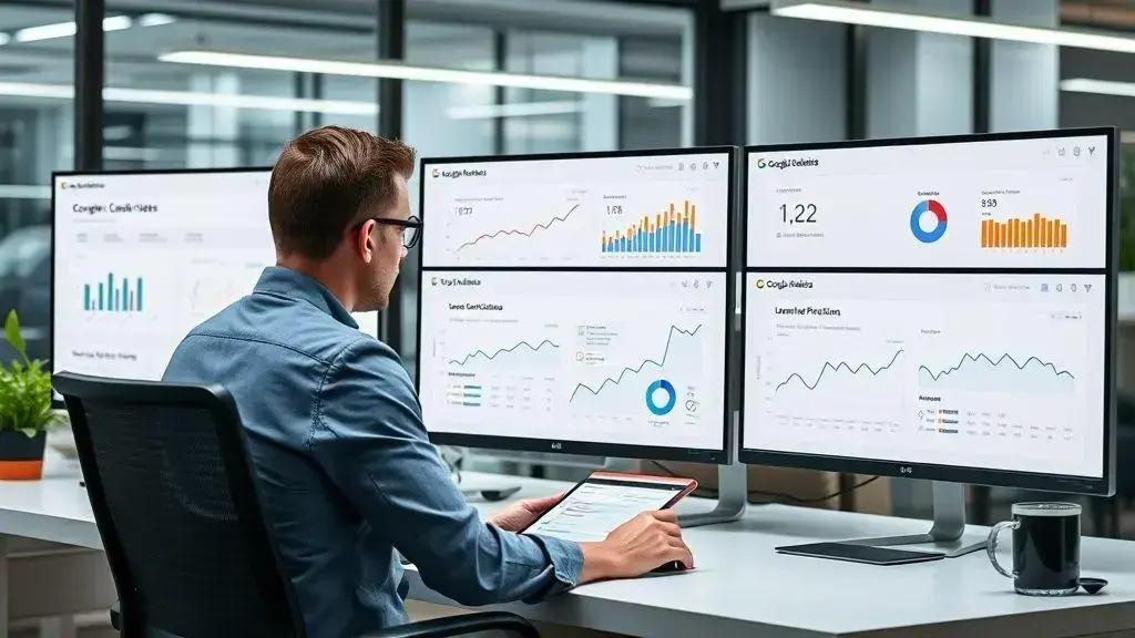 Integração do GA4 com o Search Console para insights completos