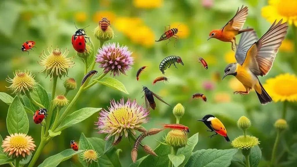 Quais são os principais predadores de pulgões?