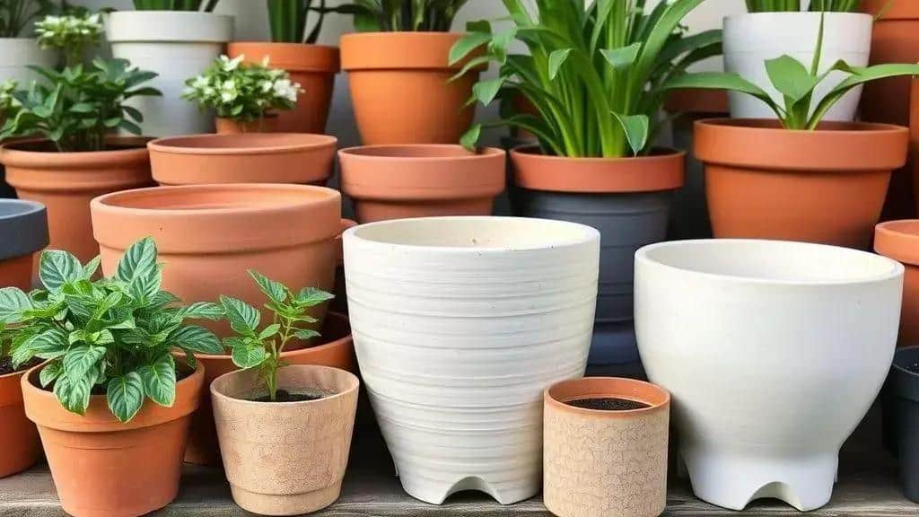 Como escolher o vaso ideal para suas plantas