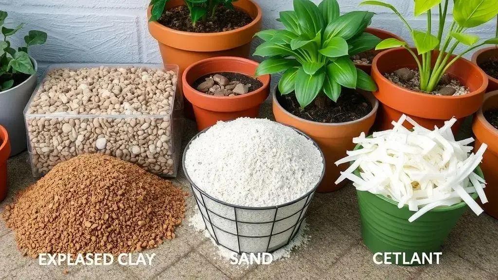 Materiais que ajudam na drenagem