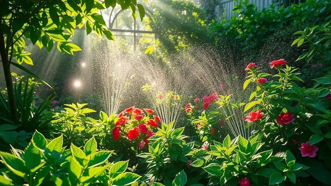 Como regar corretamente plantas debilitadas